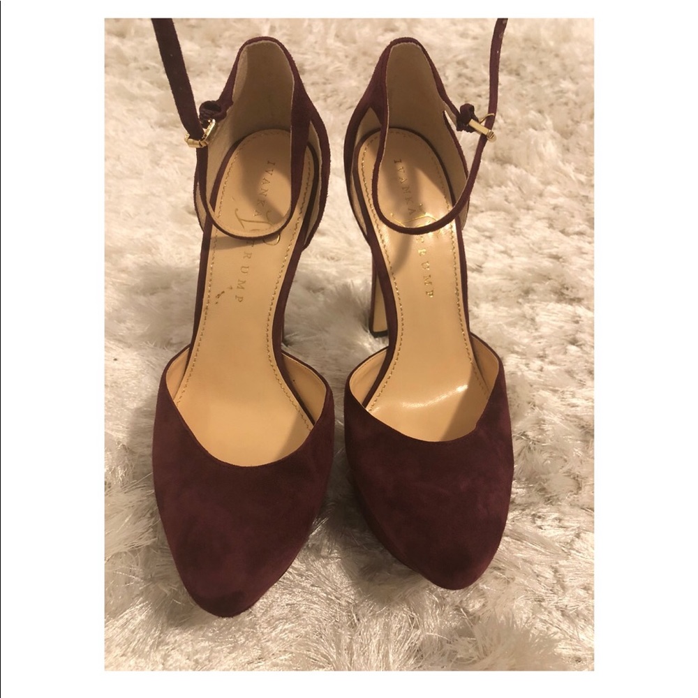 Ankle strap heel